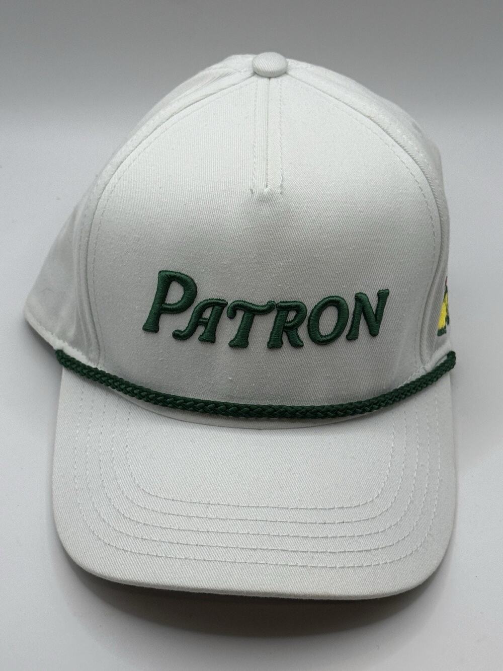 Master’s Golf White Unisex Patron Hat Cap Snapback EUC Worn Once